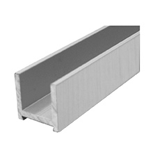 Deep Aluminium 'U' Channel