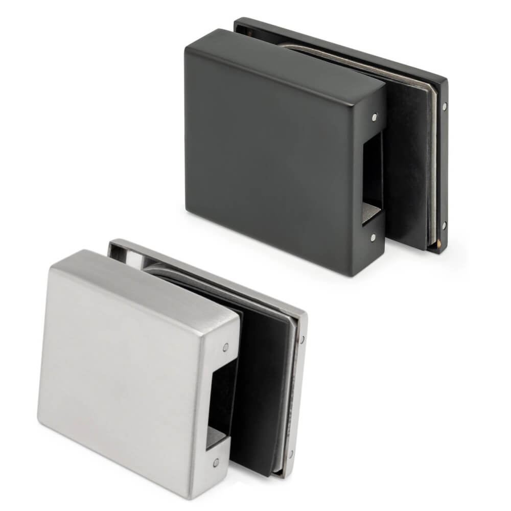 Strike Box for Black Glass Door Lock & Latch