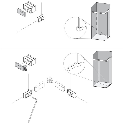 Threshold for Sliding Shower Door