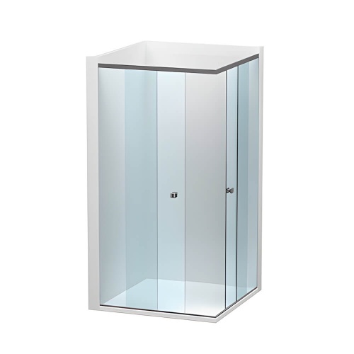 Sliding Shower Door Kit - Corner Entry