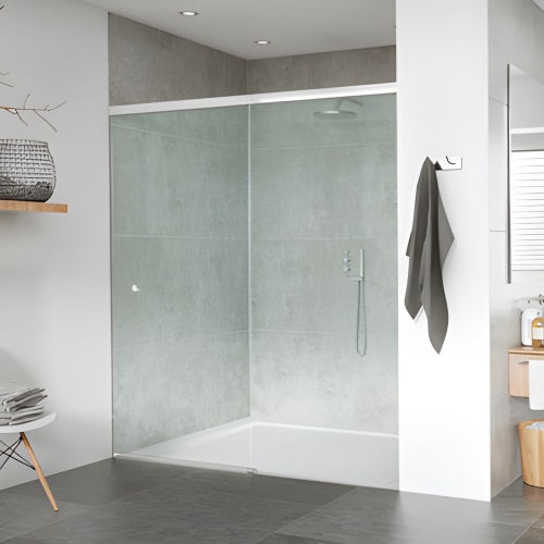 Sliding Shower Door Kit - Wall-to-Wall